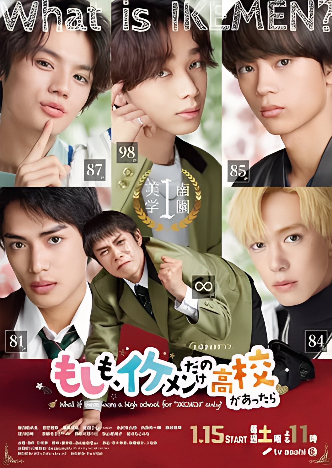 如果，有一所只有帅哥的高中