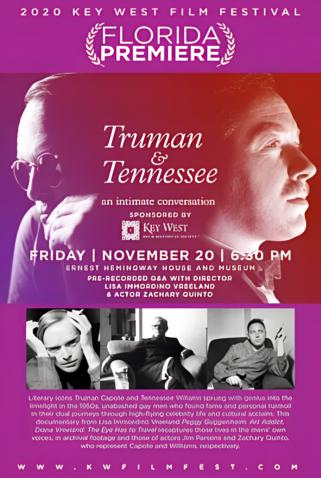 楚门和田纳西:亲密对话